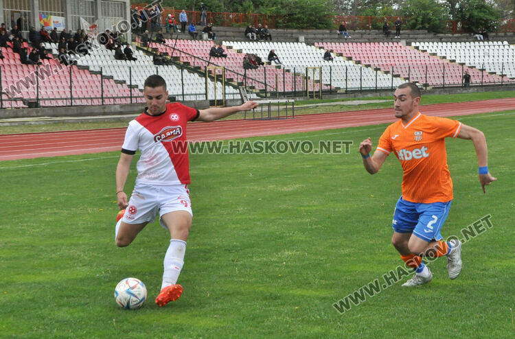 Спас Милушев донесе победа за „Саяна Хасково“ над „Сливен“