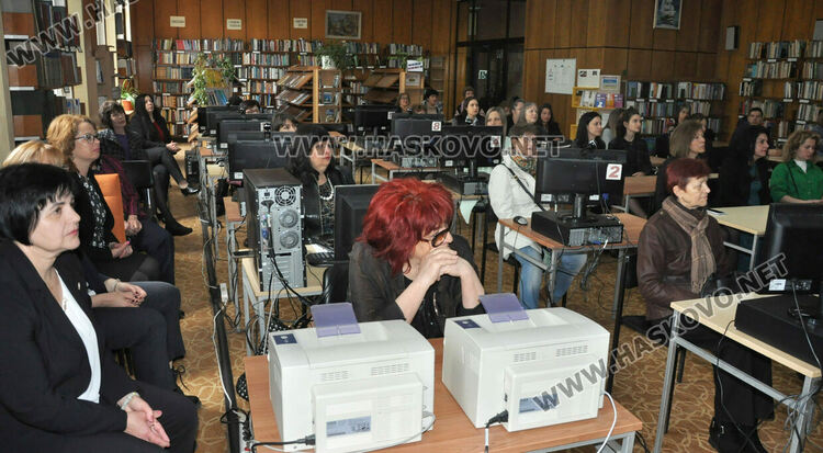 Хасковската библиотека навърши 70 г., Читалня №1 бе именувана „Атанас Ванчев дьо Траси“ 