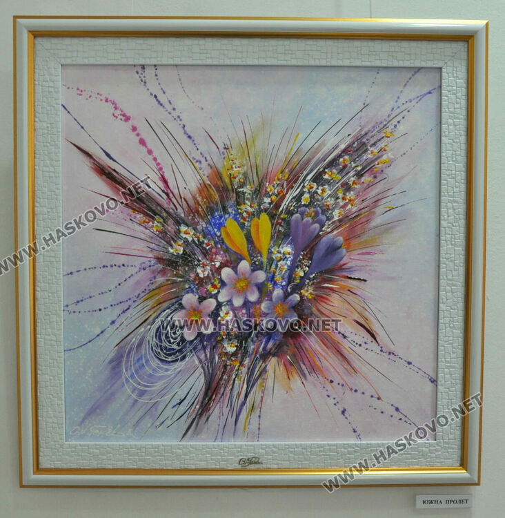 Снежана Генева показва картини с уловената пъстрота на природата