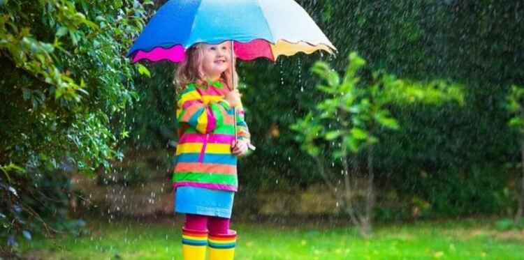 Слънце, облаци и дъжд с гръмотевици в понеделник