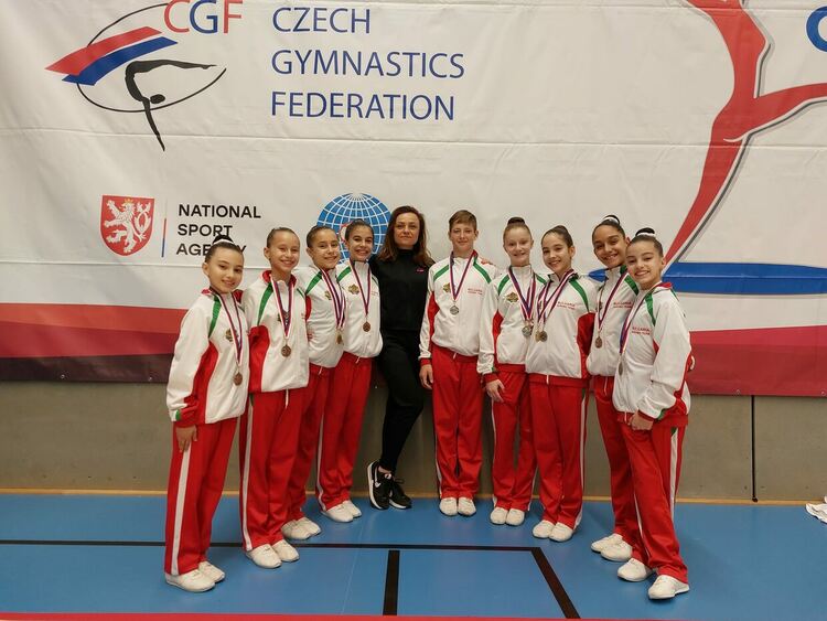 6 медала за „Мега спорт“ от международен турнир в Прага