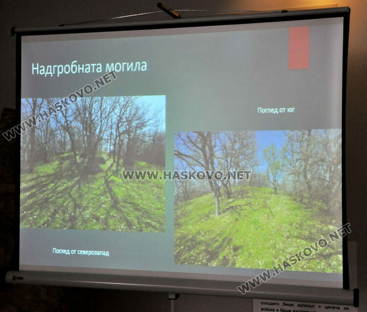 Дарителска кампания за спасително проучване на тракийска гробница със стенописи край Хасково 