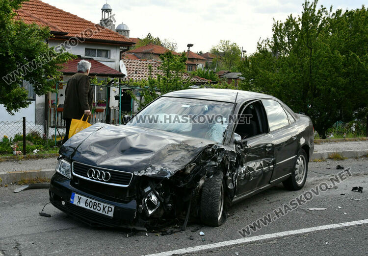 Тежка катастрофа в с. Подкрепа с пострадали