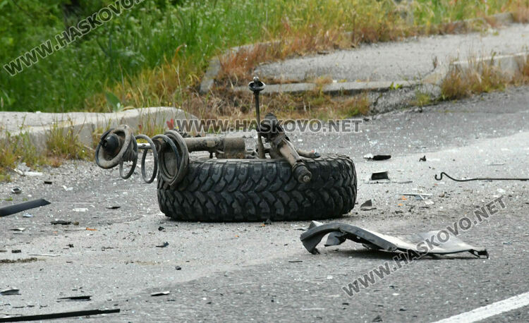 Тежка катастрофа в с. Подкрепа с пострадали