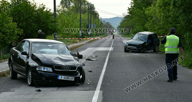 Тежка катастрофа в с. Подкрепа с пострадали