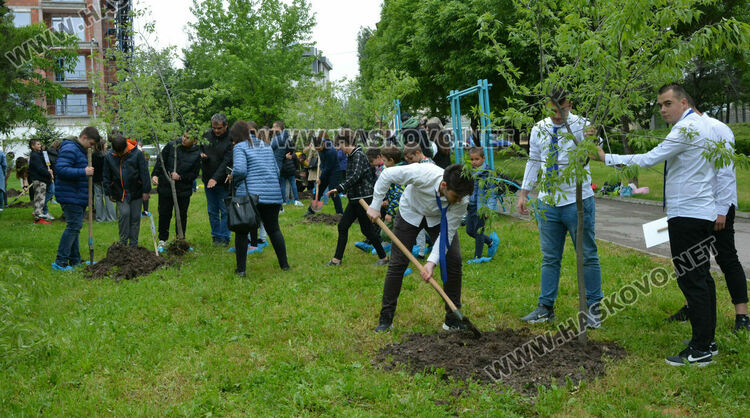Хасково отбеляза Денят на Европа с екоакция