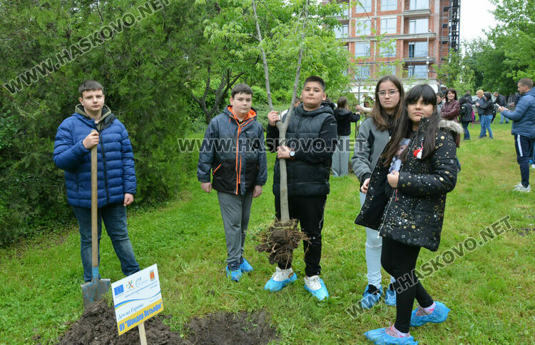 Хасково отбеляза Денят на Европа с екоакция