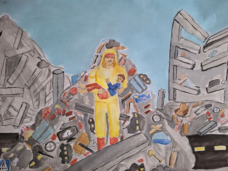 Проведе се областния етап на конкурса за детска рисунка „С очите си видях бедата”. Вижте победителите