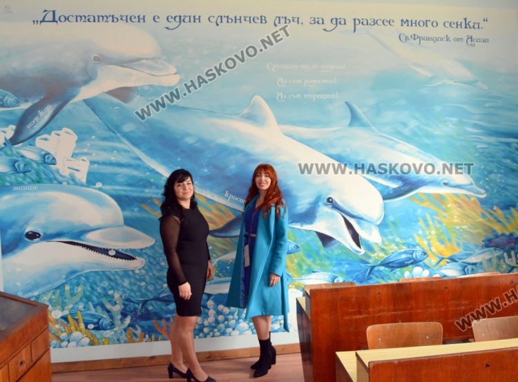 Фондация финансира обновяването на училищните стаи в с. Войводово