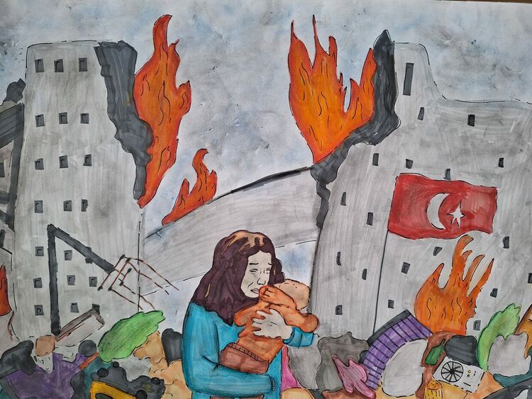 Проведе се областния етап на конкурса за детска рисунка „С очите си видях бедата”. Вижте победителите