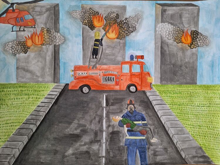 Проведе се областния етап на конкурса за детска рисунка „С очите си видях бедата”. Вижте победителите