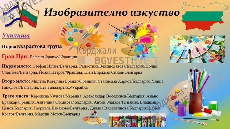 Александър Запрянов от Кърджали  с международна награда за рисунка