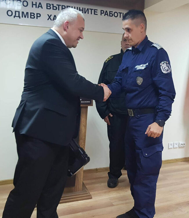 снимки: ОД на МВР -Хасково
