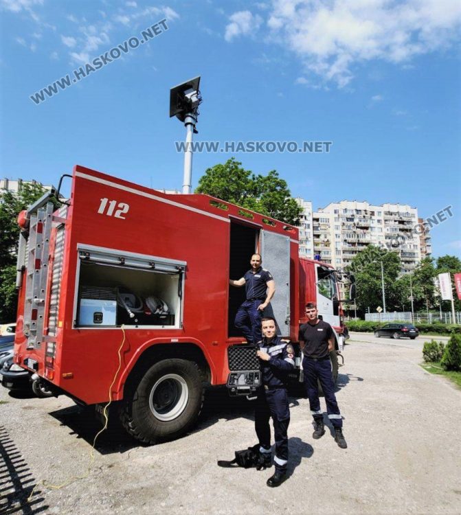 Пожарникари от Хасково и Пловдив  демонстраха иновативни технологии