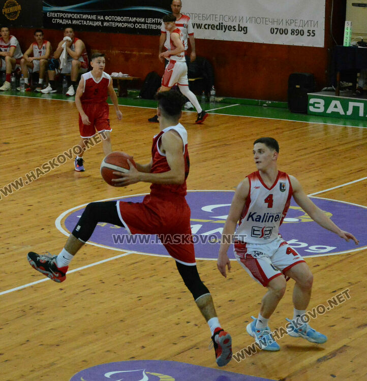 Триумф за юношите на баскетболния “Хасково”