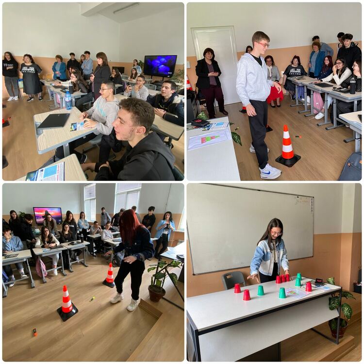 Огромен интерес на ученици към промили и реакциите на шофьорите