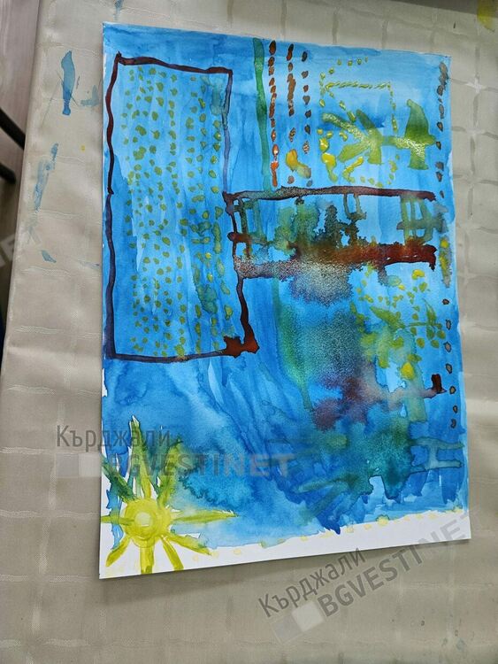 Известният художник Божидар Мечев със сесия "Терапия чрез рисуване" пред хора с психични проблеми