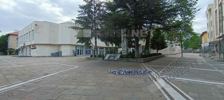 Пушач изхвърли стотици празни цигарени кутии до паметника в центъра на Момчилград