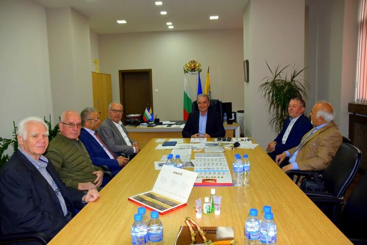 Кметът Грудев посрещна гости от "ФИЛ-ДЕР", град Бурса 