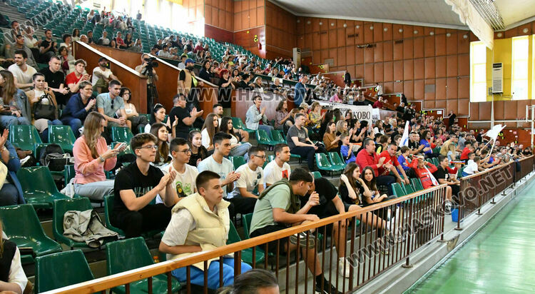 Баскетболистите на „Хасково“ разбиха „Хебър“ в среща реванш от финалната серия