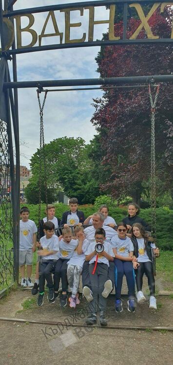 Децата от Тенис клуб-Кърджали със спортно събитие в Градската градина