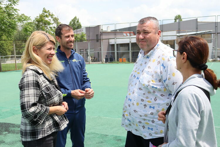 ПМГ – Хасково с обновени спортни игрища 