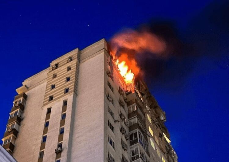 Масирана въздушна атака срещу Киев