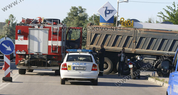 1 г. условно за водач на камион, причинил смъртта на моторист