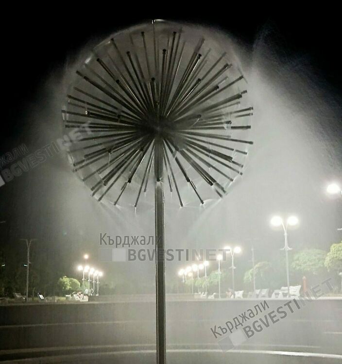 Заработи един от фонтаните в парк "Арпезос Север" за радост на посетителите