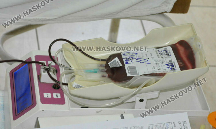 244 души дариха кръв безвъзмездно в Хасково за година