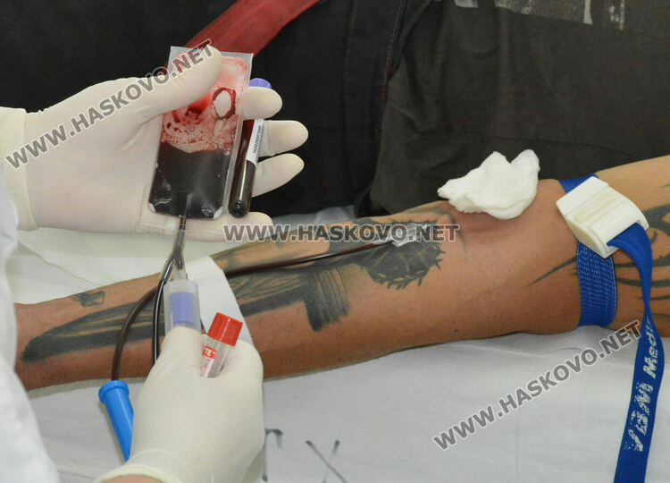 244 души дариха кръв безвъзмездно в Хасково за година