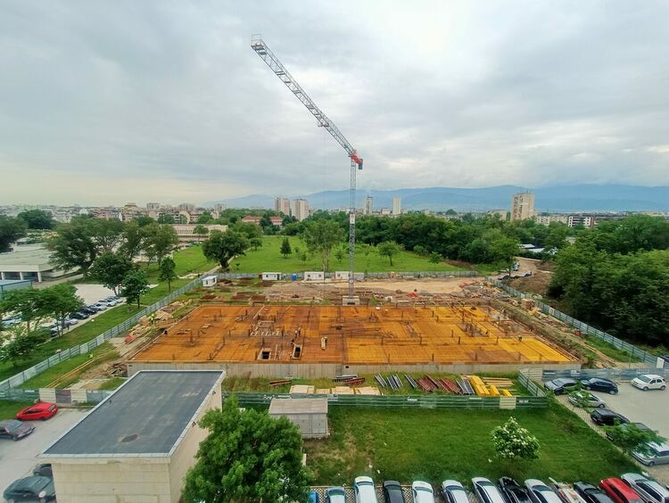 Строят с бързи темпове Детската клиника към УМБАЛ “Свети Георги” в Пловдив