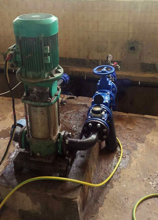 Обновиха помпена станция, захранваща две села