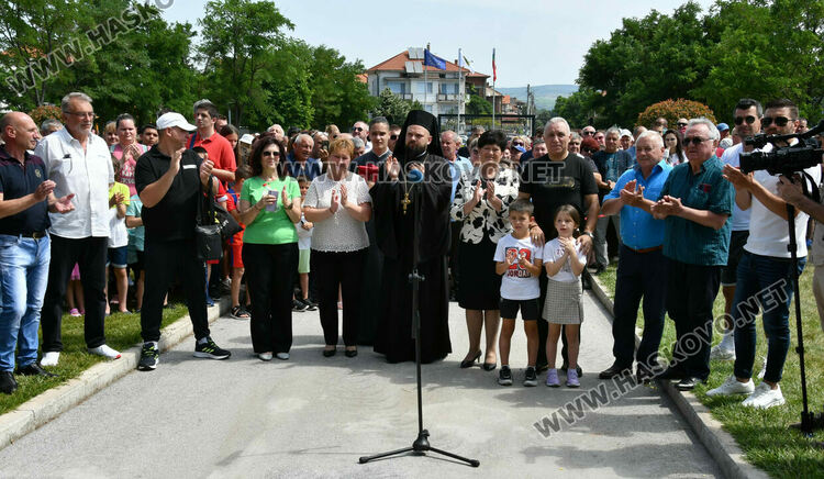 Отпечатък от левия крак на Стоичков и пластика, посветена на големия футболист, ознаменуваха 100 -годишнината на ФК “Хеброс“