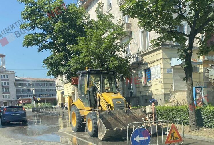 Авария остави голяма част от Димитровград без вода