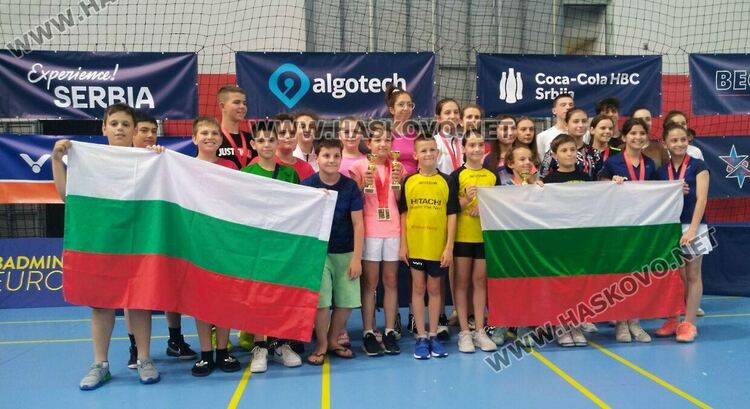 Международен дебют с два златни медала за Дарена Павлова от Бадминтон клуб -Хасково