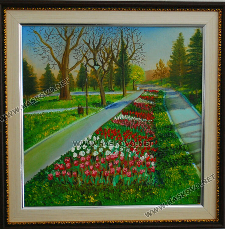 Таня Атанасова -Амфитрита споделя с публиката новите си усещания в изложба живопис