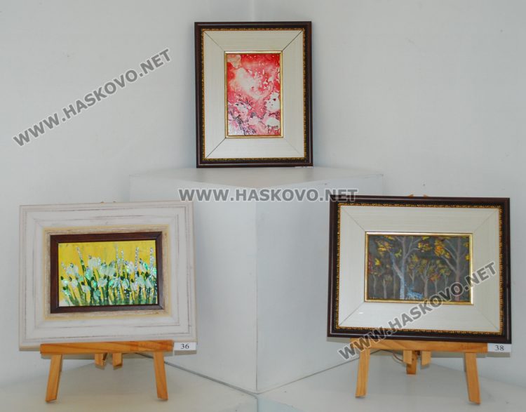 Таня Атанасова -Амфитрита споделя с публиката новите си усещания в изложба живопис