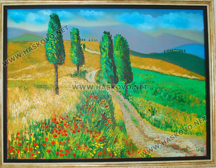 Таня Атанасова -Амфитрита споделя с публиката новите си усещания в изложба живопис