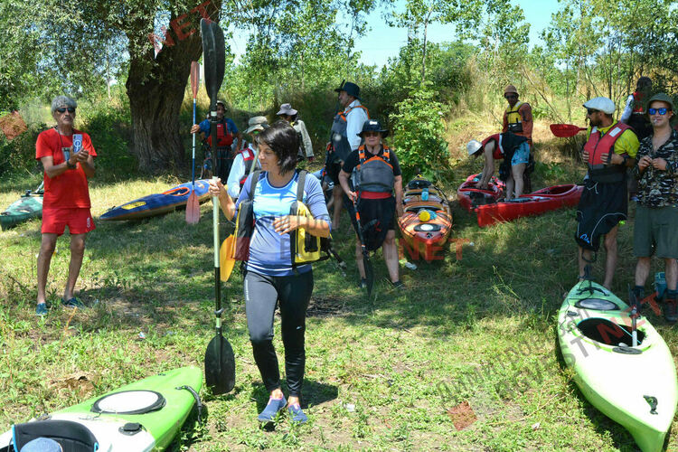 Каяци превзеха водите на река Марица при Димитровград