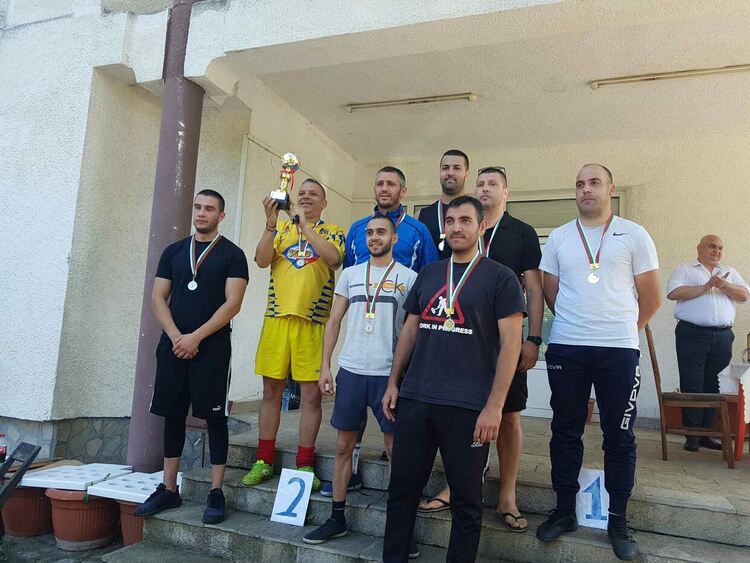 Хасковските пожарникари спечелиха футболен турнир за празника на МВР