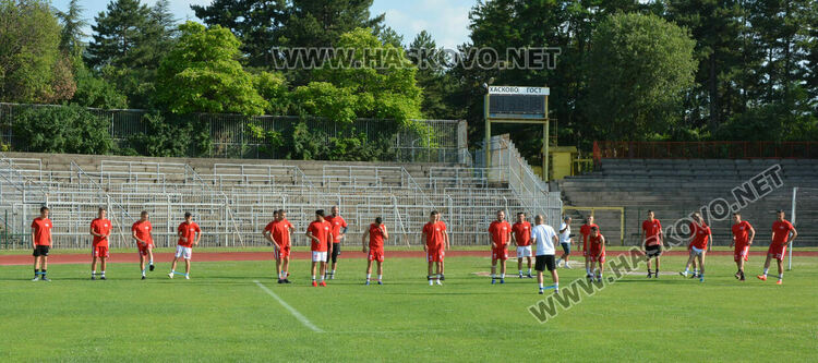 „Саяна Хасково“ започна предсезонна подготовка с група от 23 футболисти