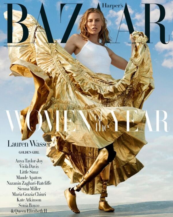 Момичето със златните крака: Лорън Васер на върха на модата след ампутация