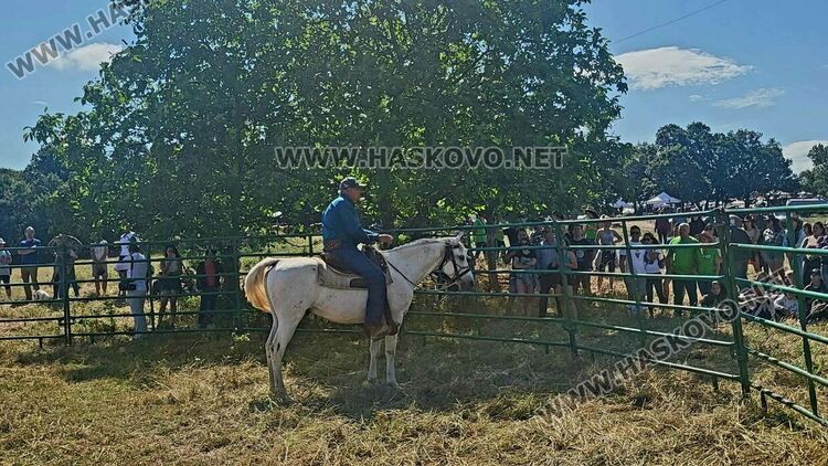 Демонстрираха яздене на коне и конна стрелба с лък