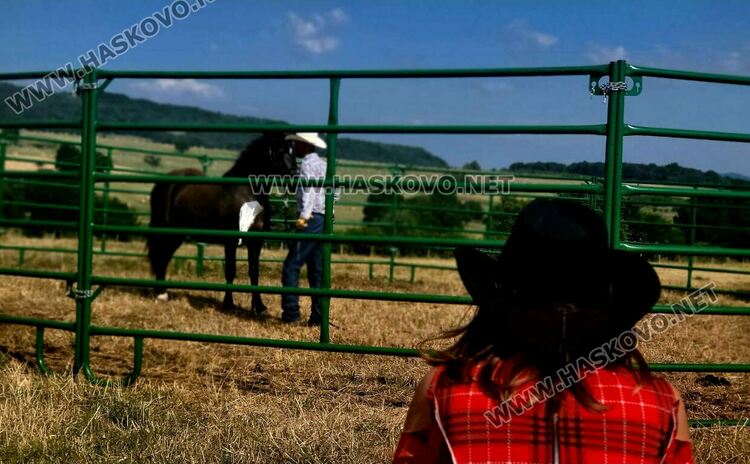 Демонстрираха яздене на коне и конна стрелба с лък
