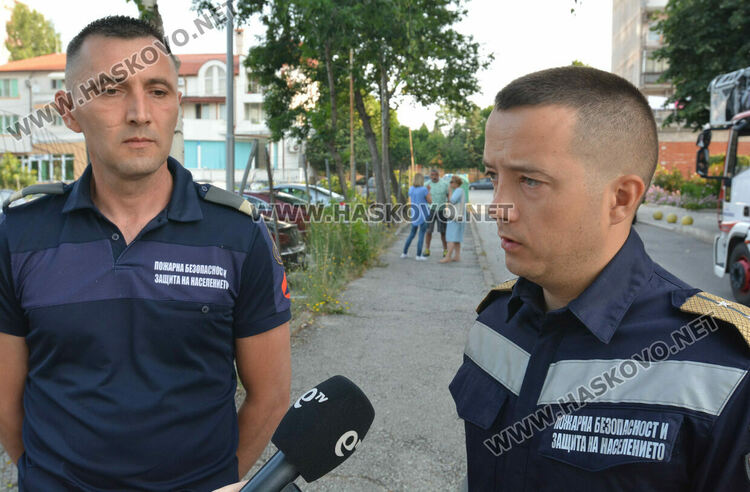 Пожарникари от Хасково спасиха жена в безпомощно състояние