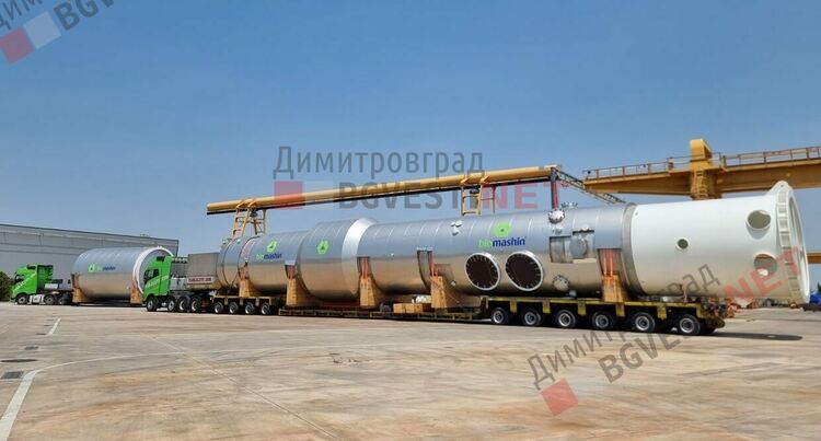 Извънгабаритен товар от 200 тона ще премине край Хасково и през Димитровград