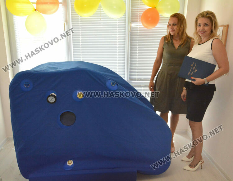 Пуснаха в експлоатация първата барокамера в Хасковска област 