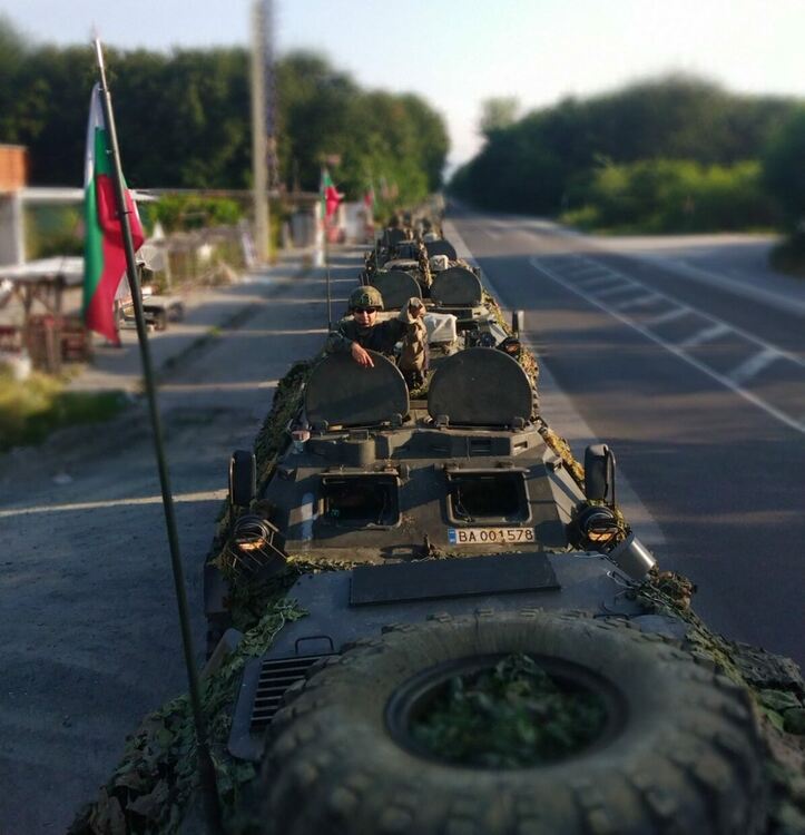 Военна техника ще се придвижва по републиканската пътна мрежа край Хасково за учение