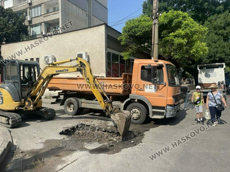 Части от Хасково остават без вода заради ремонт на водопровод